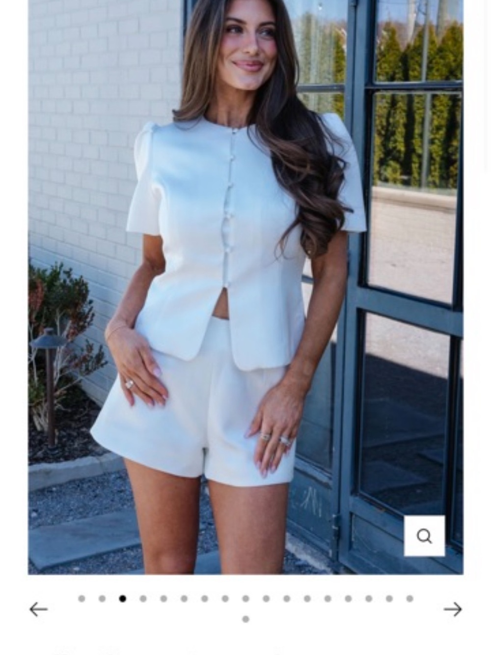 White Matching Set